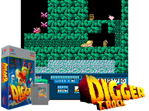 Digger - The Legend of the Lost City (U) [!] Cover